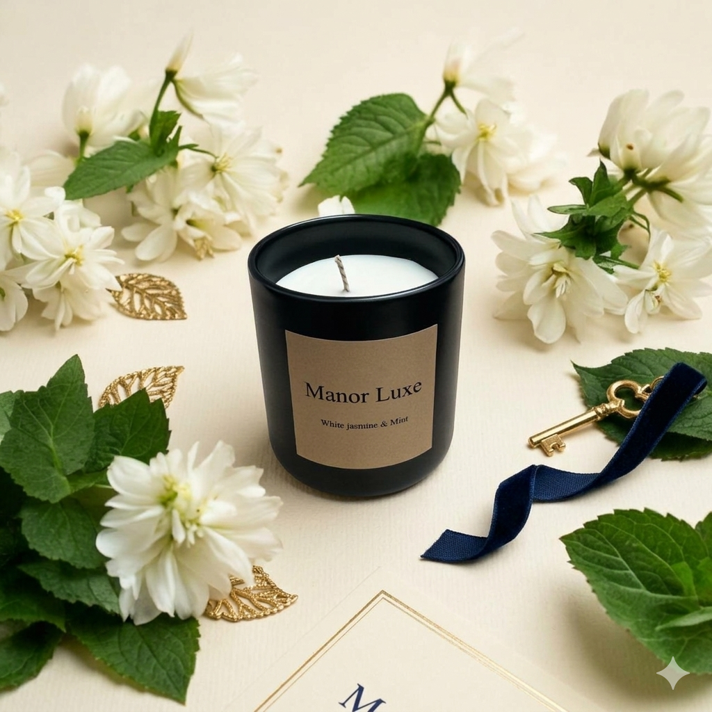 High-End Luxury Scented Candles Manor Luxe