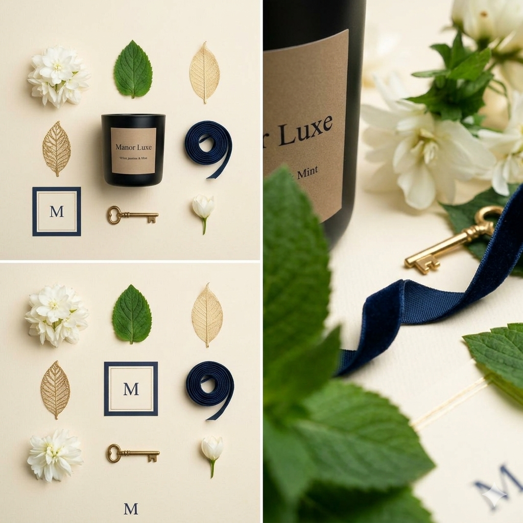 High-End Luxury Scented Candles Manor Luxe